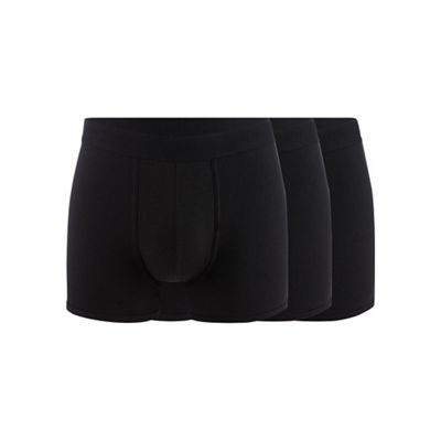 Hammond & Co. by Patrick Grant Pack of three black hipster trunks